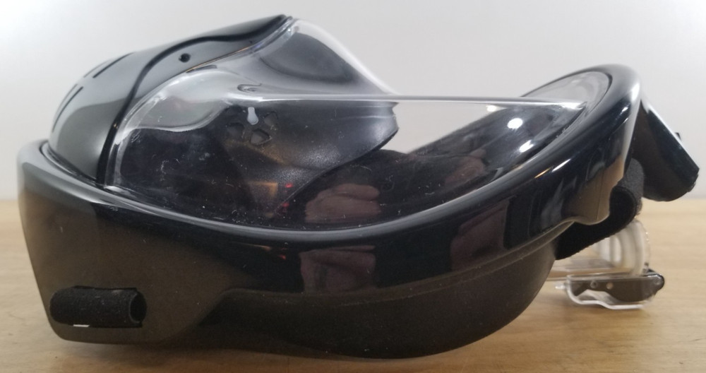 Greatever Full Face Snorkel Mask Foldable Black