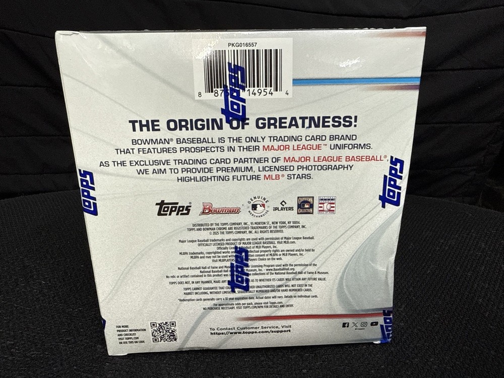 2025 Bowman Chrome Baseball Mega Box.