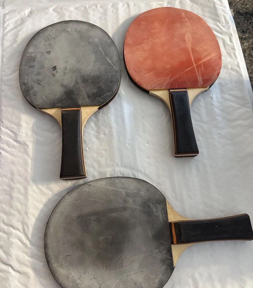 Set Of 3 Table Tennis Rackets