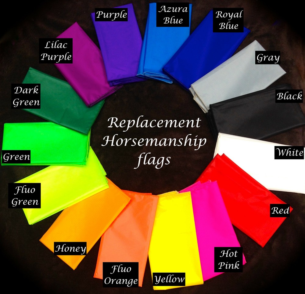 Peter Campbell Specification Designed Horsemanship Replacement Flags