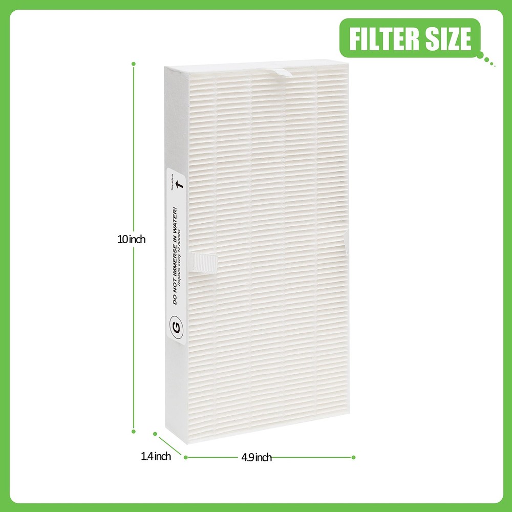 Replacement HRF-G Filter for Honeywell Air Purifiers - 2 Pack Compatibility