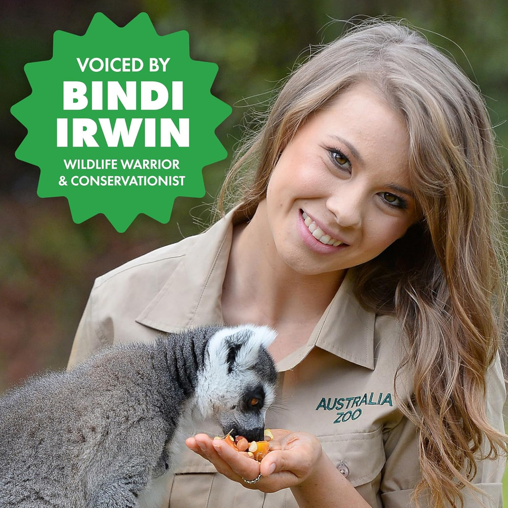 Geosafari Talking Microscope - Kids Microscope Toy Featuring Bindi Irwin, Intera