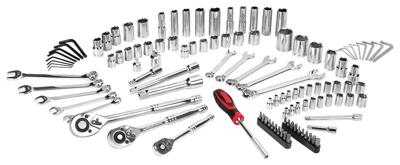 Performance Tool W30504 Tool Set; For Mechanic Work; 114 Piece Set; With Standar