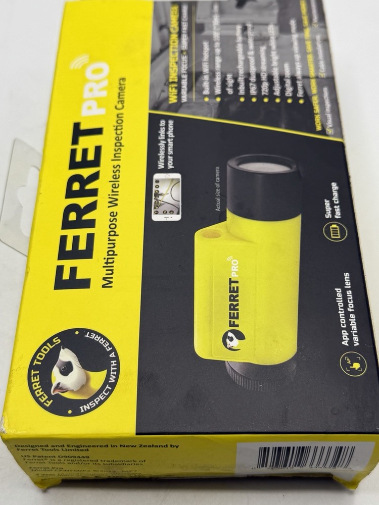 Ferret Pro Wireless Inspection Camera & Cable Pulling Tool - Multipurpose