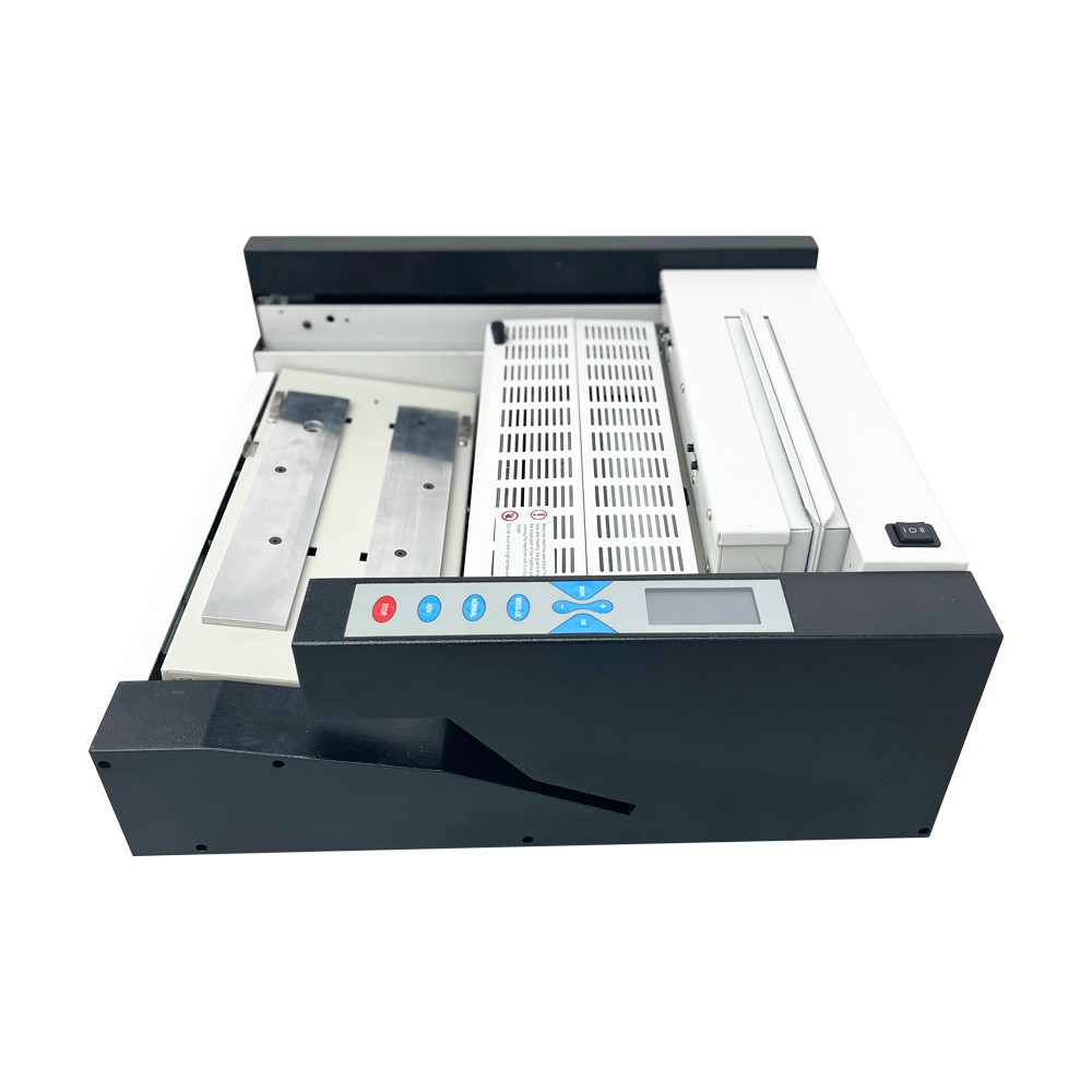 Glue Book Binding Machine 110V Automatic Hot Glue Book Binder With LCD screen