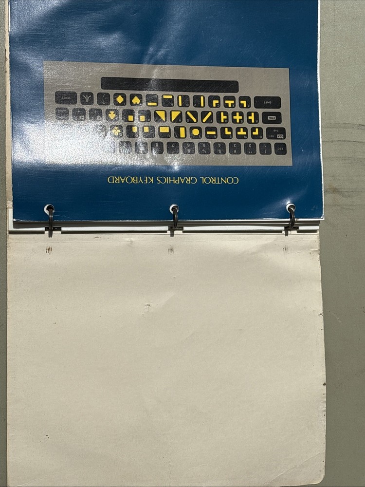 Atari 400/800 Personal Computer Basic Reference Manual USED Vintage