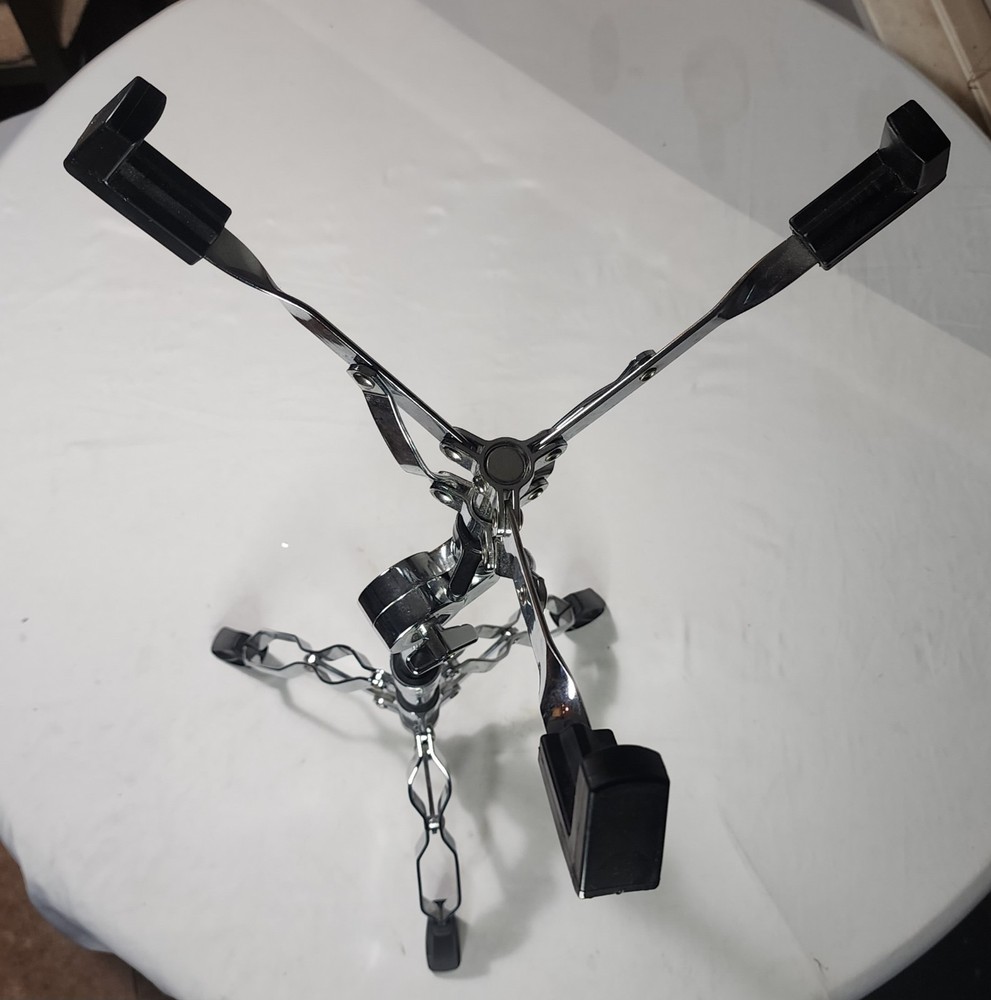 GRETSCH - CHROME Adjustable Snare Drum Stand Excellent Condition NICE