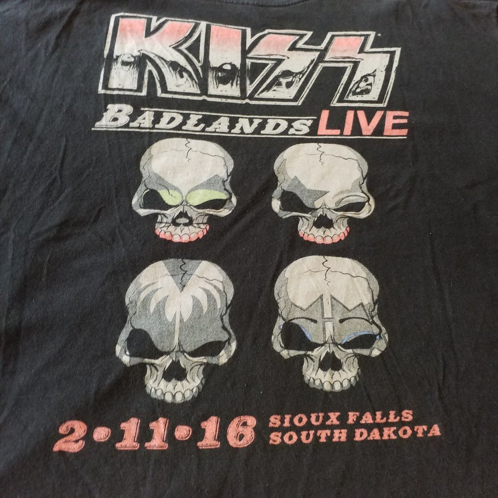 One of a Kind KISS BADLANDS UNPLUGGED Concert Shirt!