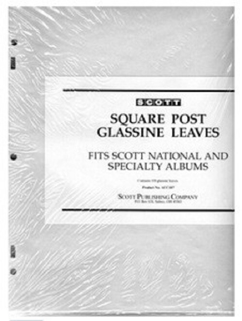 100 Scott Glassine Interleaving For 3-Ring & 2-Post Specialty/National Binders