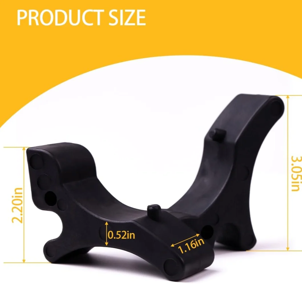 Black Replacement Mounting Bracket Clip levers for Dewalt DW7231