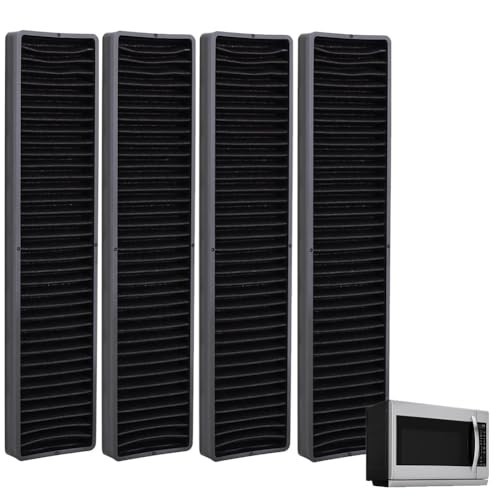 Microwave Charcoal Filter Replacement - Compatible with LG GE Kenmore (4 Pack)