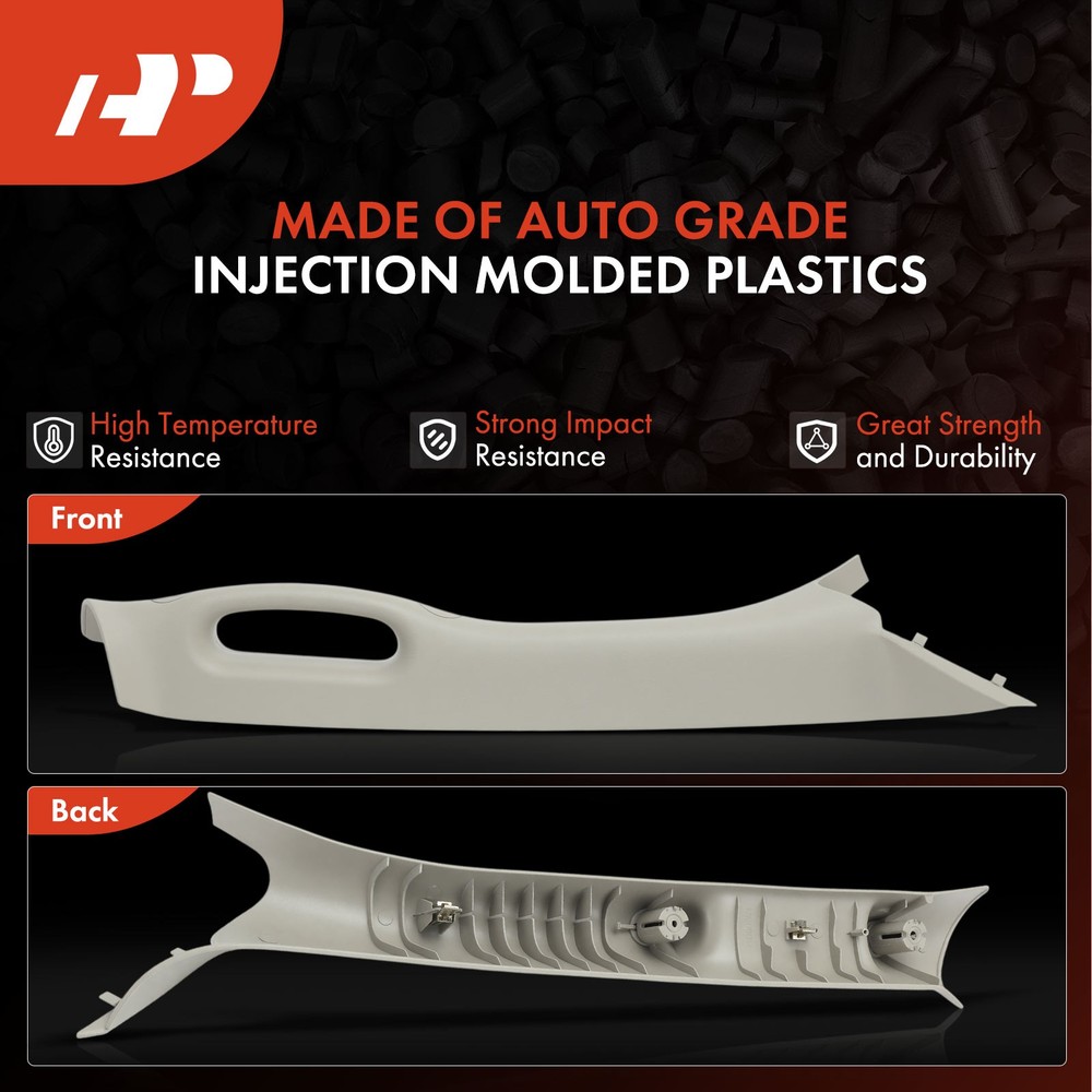 A-Premium Front Right A-Pillar Trim Interior Handle for Dodge Ram 1500 2500 3500