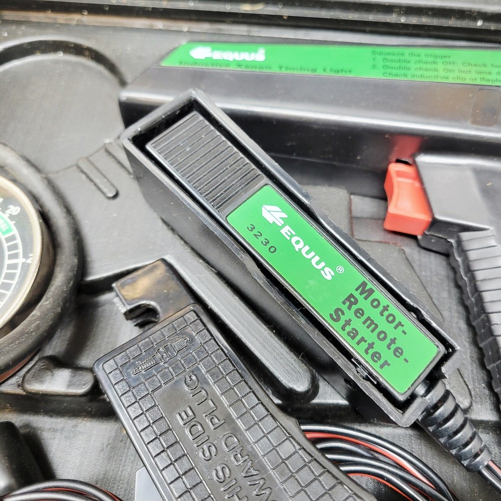 Vintage EQUUS Tune-UP Kit Missing Compression Tester