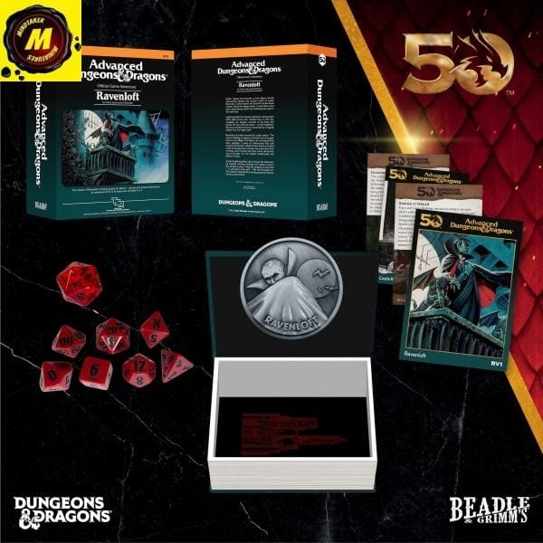 D&D Classic Module Dice Set: Ravenloft - #BGRBNG021004 - Dice