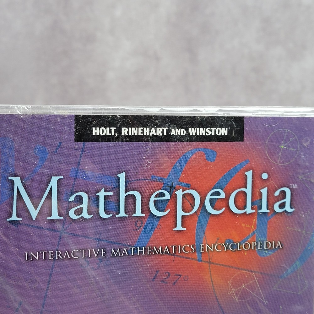 Mathepedia Interactive Mathematics Encyclopedia CD-Rom New Sealed