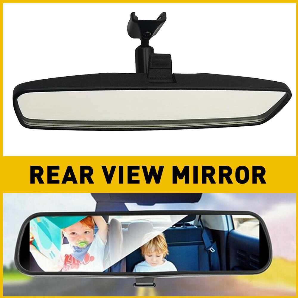 8"in Rear View Mirror Interior Replacement Day Night Universal Reduce Blind Spot