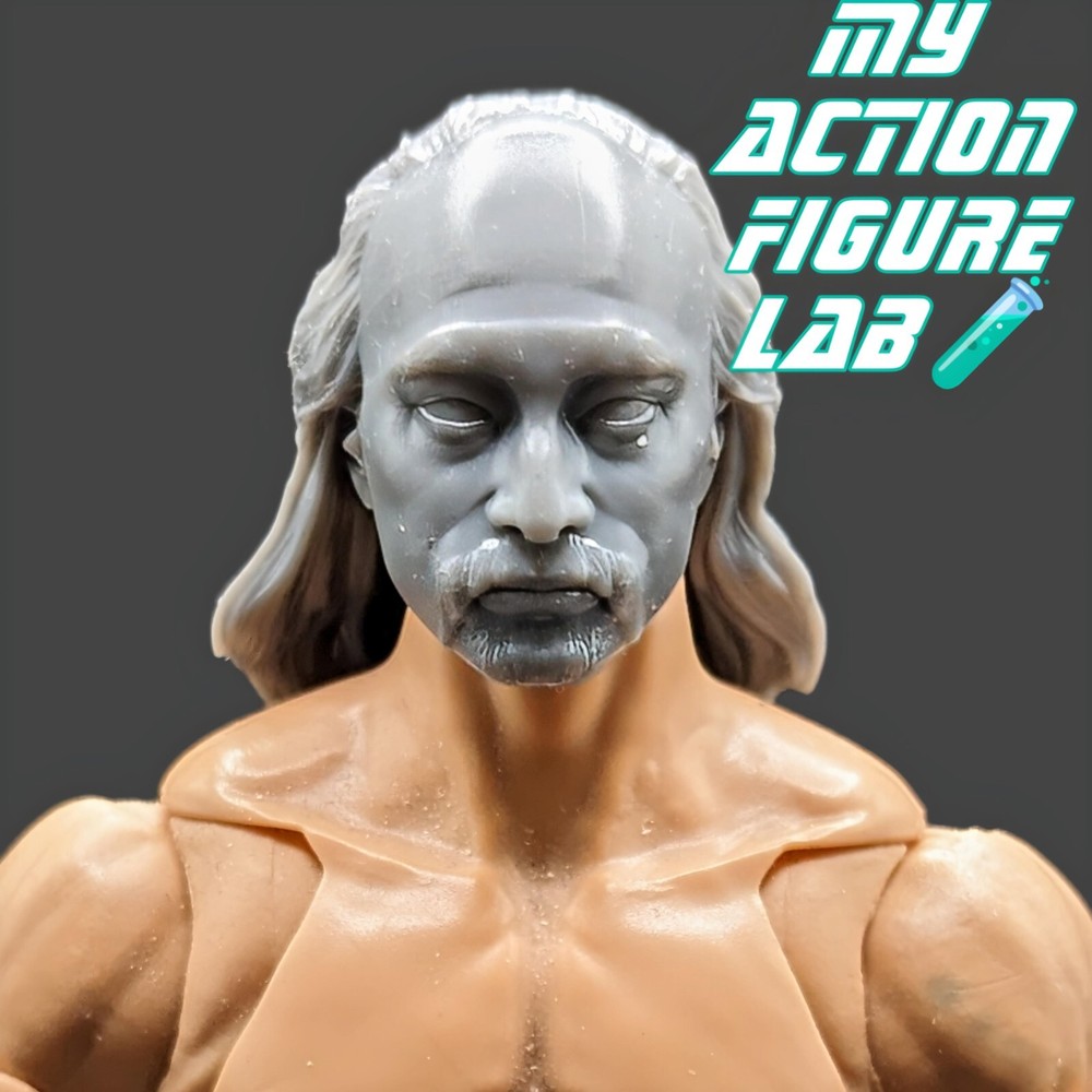 Al Leong 3D Print Custom Head Sculpt Unpainted