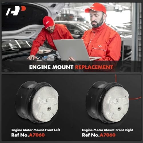 2PCS Front Left and Right Engine Motor Mount Kit Compatible with Mercedes