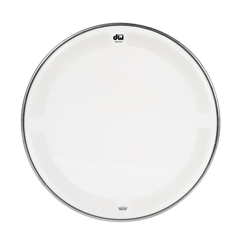 DW Coated Clear Drumhead 8"