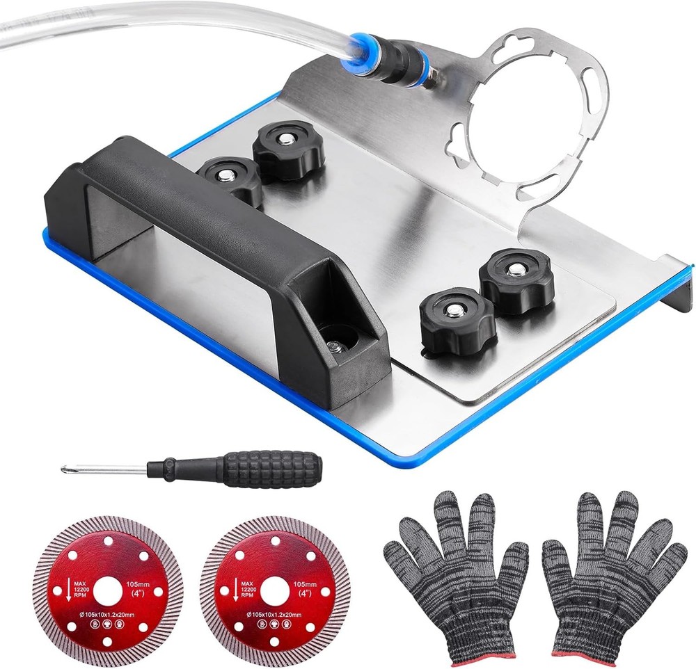 45 Degree Tile Chamfering Tool,Angle grinder stand for 45-degree chamfer cutting