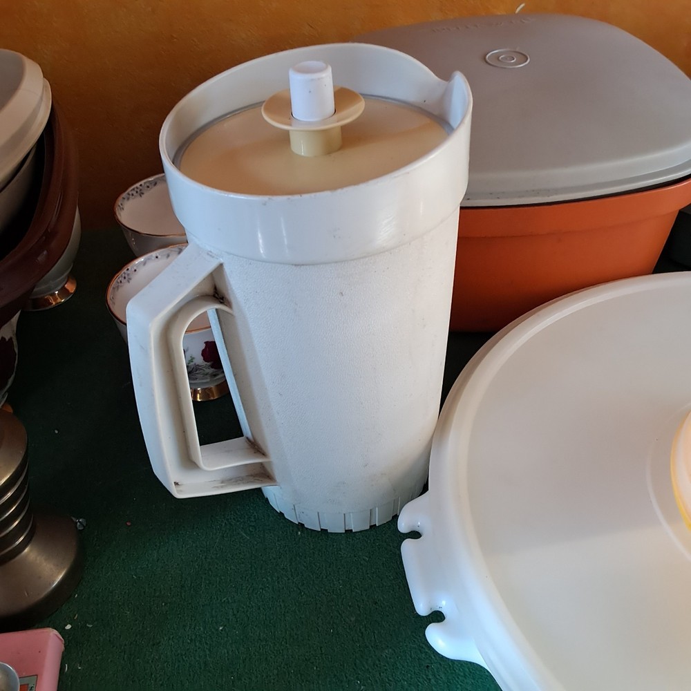 Tupperware Bundle Steamer Salad Keeper Lunch box Jug & More
