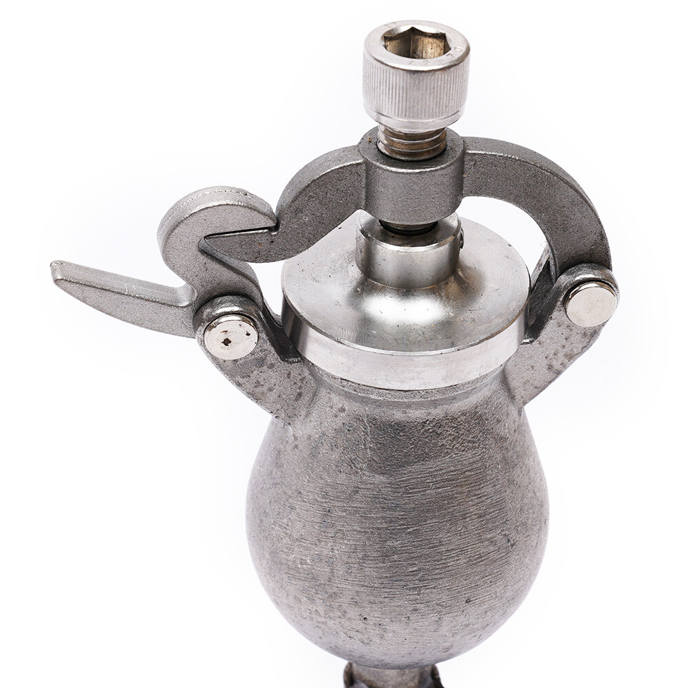 Popcorn Maker Hand-cranked Cannon Corn Popper Pop Corn Puffing Machine Stainless