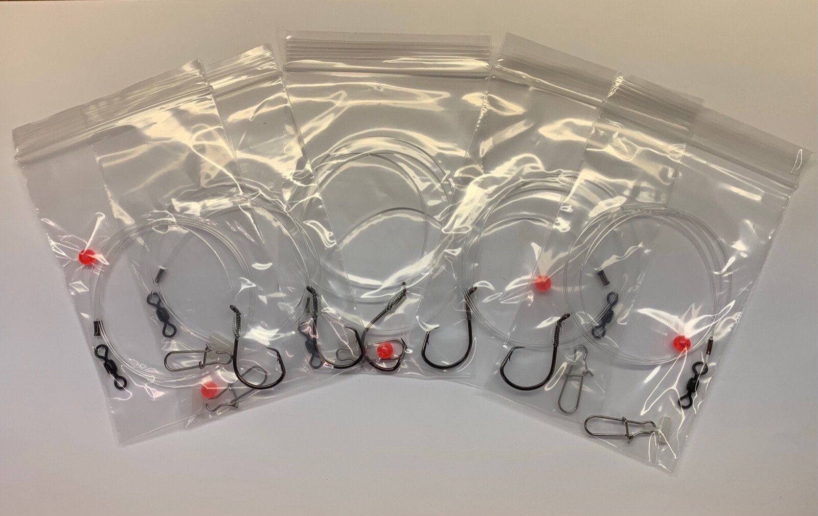 (5) Fish Finder Rigs Surf Fishing Rigs Drum Shark Catfish Striped Bass Striper