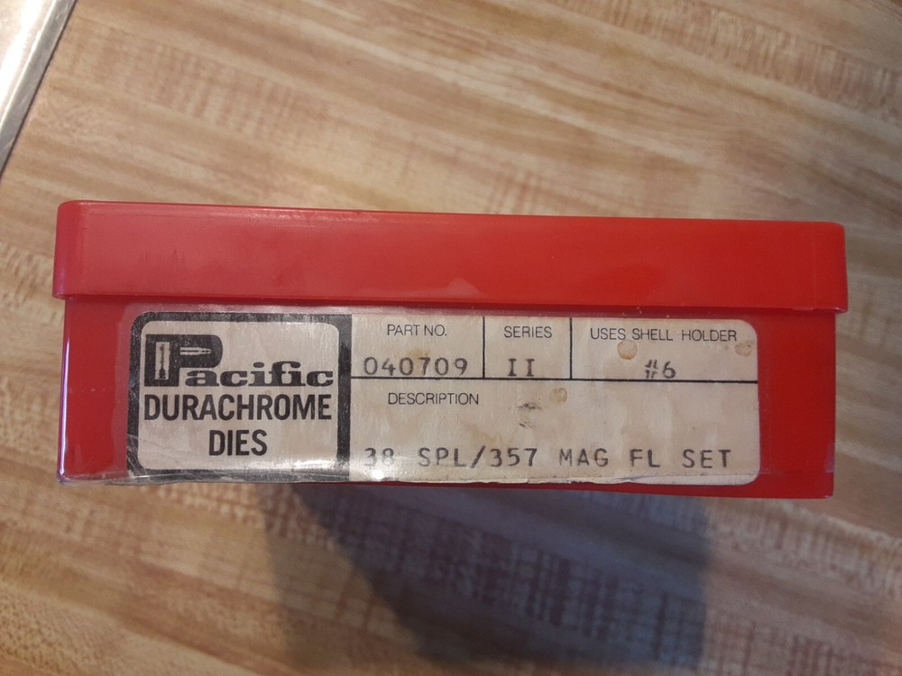 Pacific Durachrome SPL/357 MAG FL Die Set