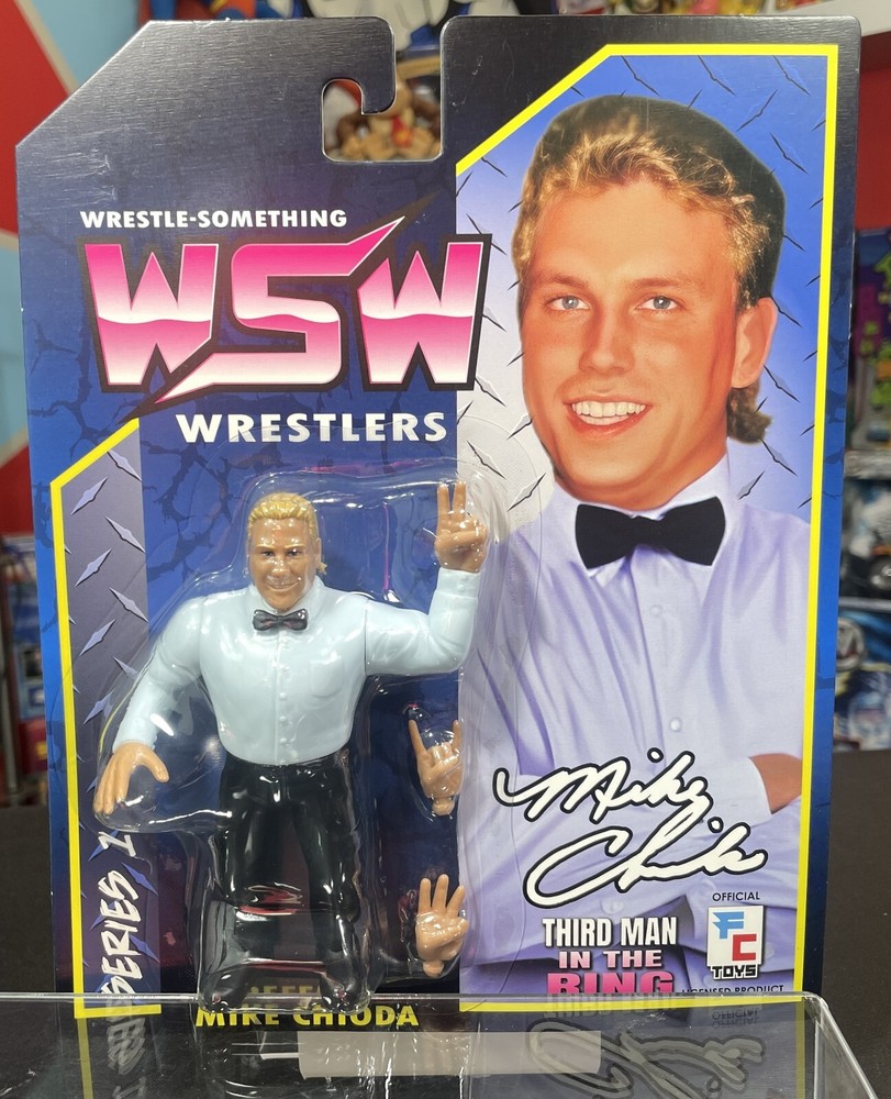 FC Toys Retro Wrestle-Something Wrestlers Series 1 Referee Ref Mike Chioda New