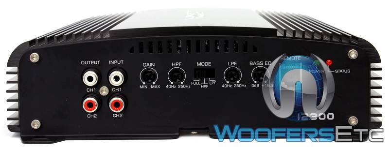 IMAGE DYNAMICS I2300 2CH AMP 500W MAX SUB SUBWOOFER SPEAKERS COMPONENT AMPLIFIER