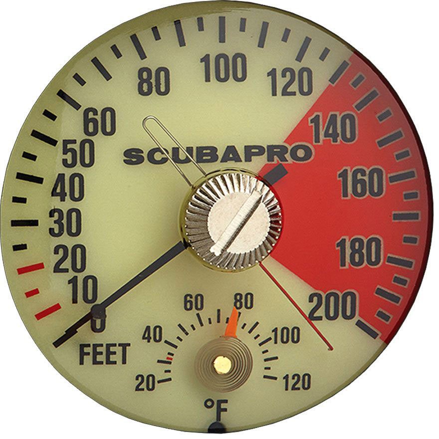 Scubapro Wrist Mount Depth Gauge, Imperial