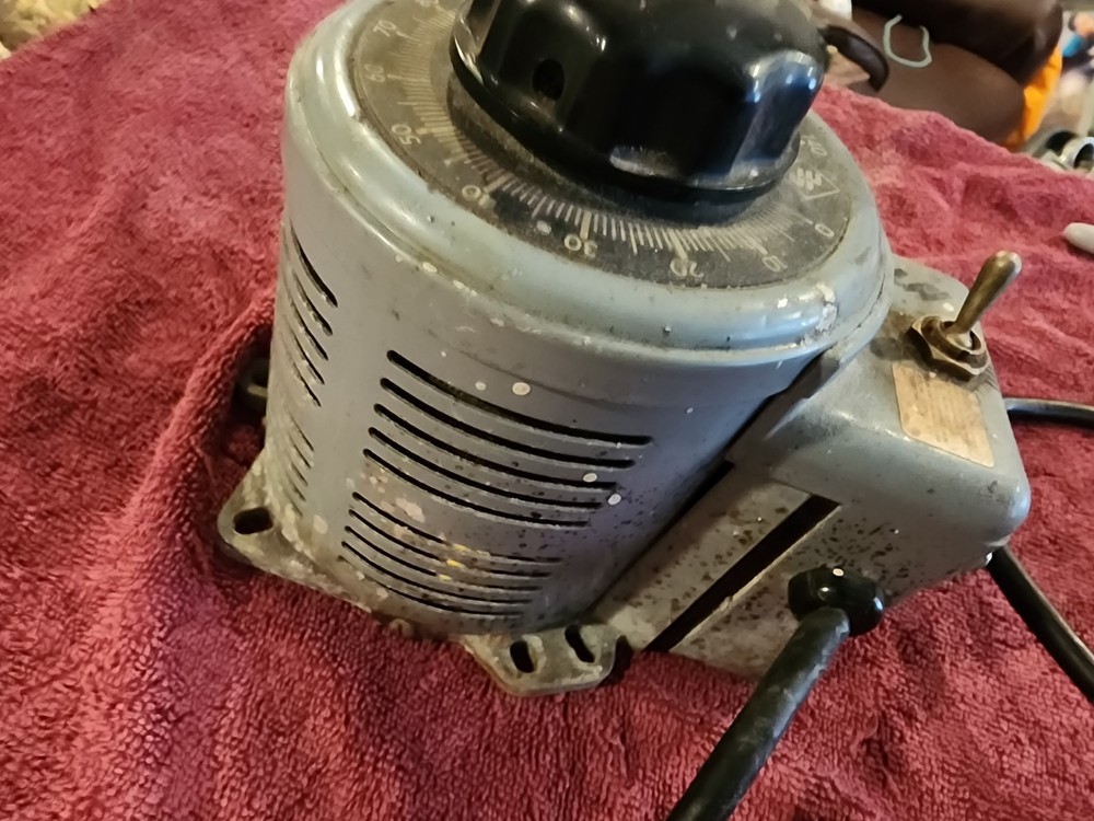 Superior Powerstat 116B Variac Variable Autotransformer, 120v