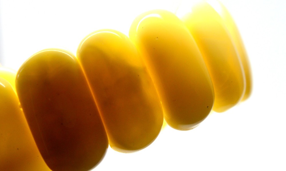 VINTAGE YELLOW BRACELET