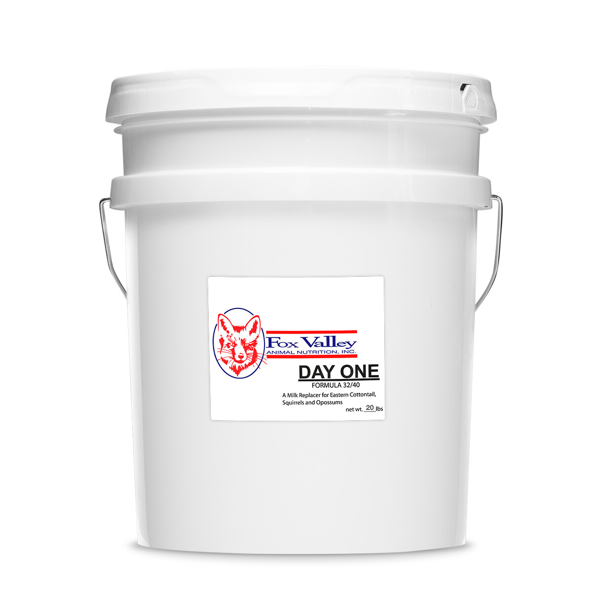 Fox Valley Day-One Formula 32/40 for Baby Squirrels, Opossums, and Rabbits