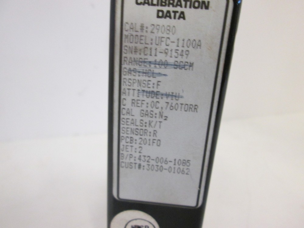 Unit Instruments, UFC-1100A, Mass Flow Controller, 150 SCCM, SIH4, Used