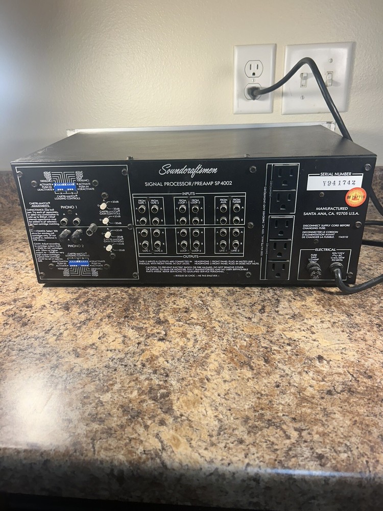 Soundcraftsmen Sp-4002 READ