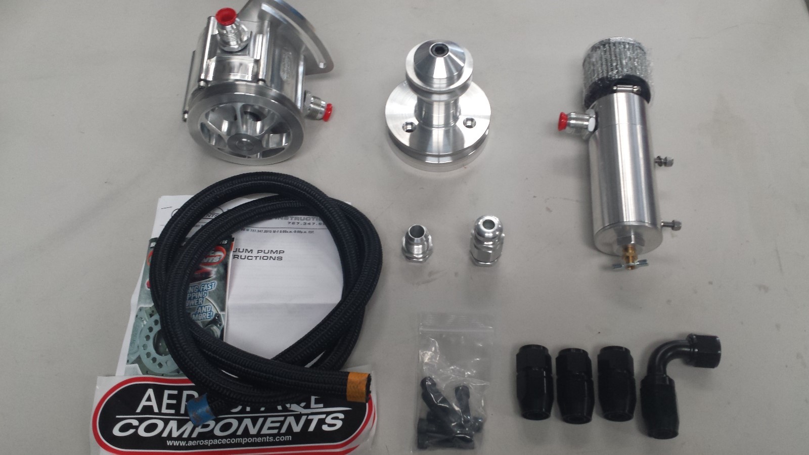 AEROSPACE VACUUM PUMP KIT FOR BIG BLOCK CHEVY BBC