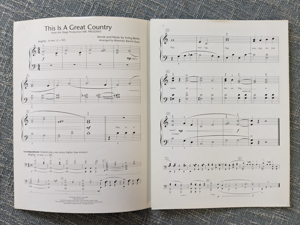 This Is A Great Country Late Elementary Level 3