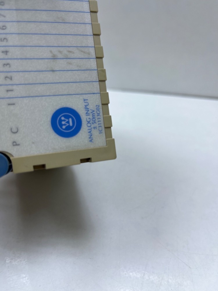 WESTINGHOUSE 1C31113G02 ANALOG INPUT MODULE