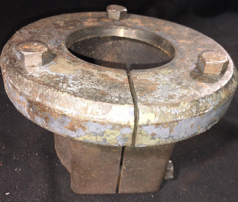 VTG Cincinnati Royal Drill Press Column Base Bracket Off A 3.5 Column
