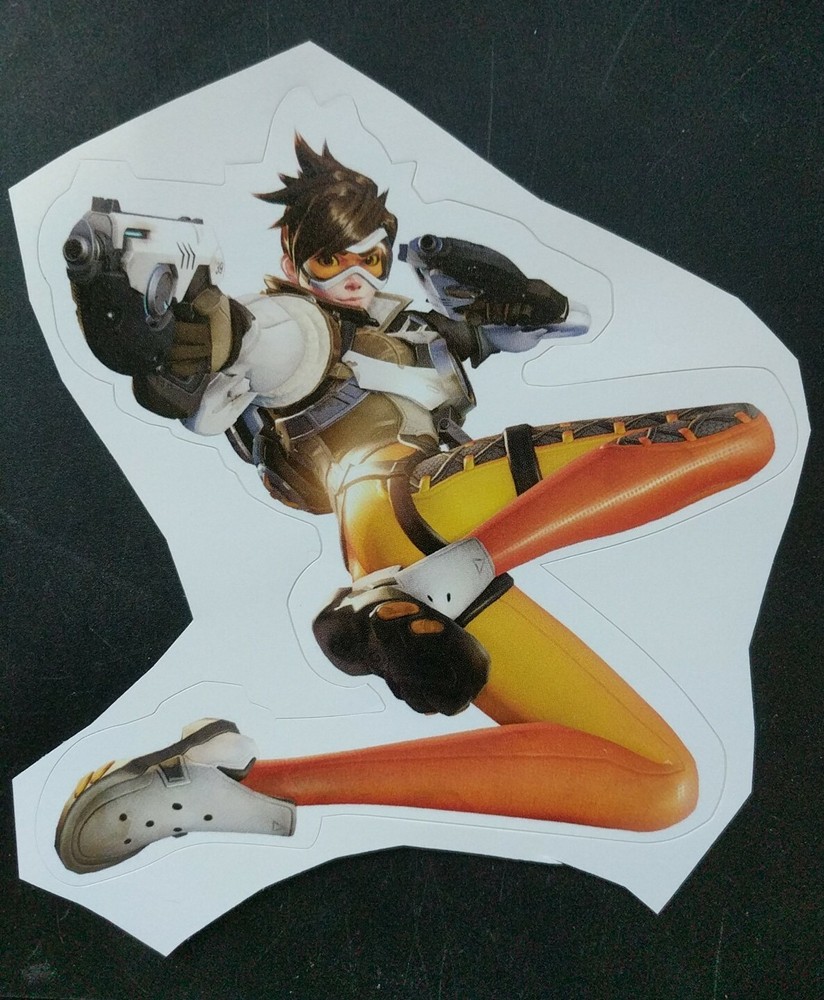 Overwatch Tracer Large Sticker