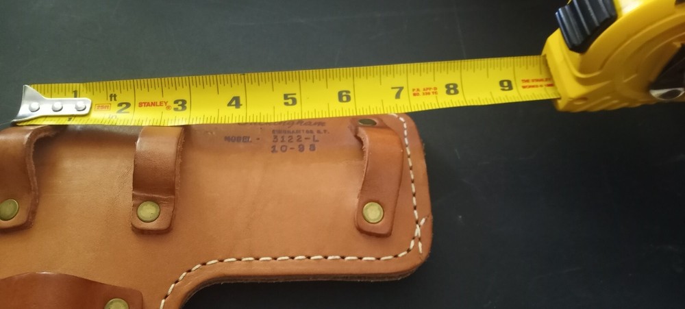 Buckingham L-Shape Leather Pole Climber Pad 3122-L almost unused