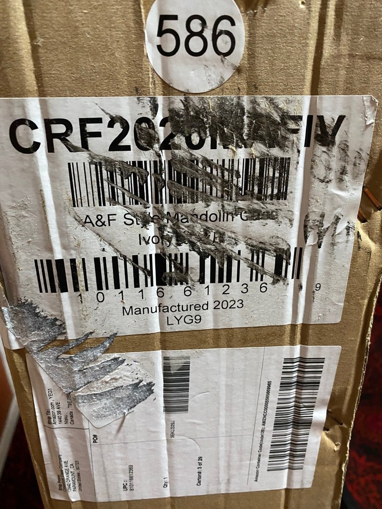 Crossrock Mandolin Case CRF2020MAFIV