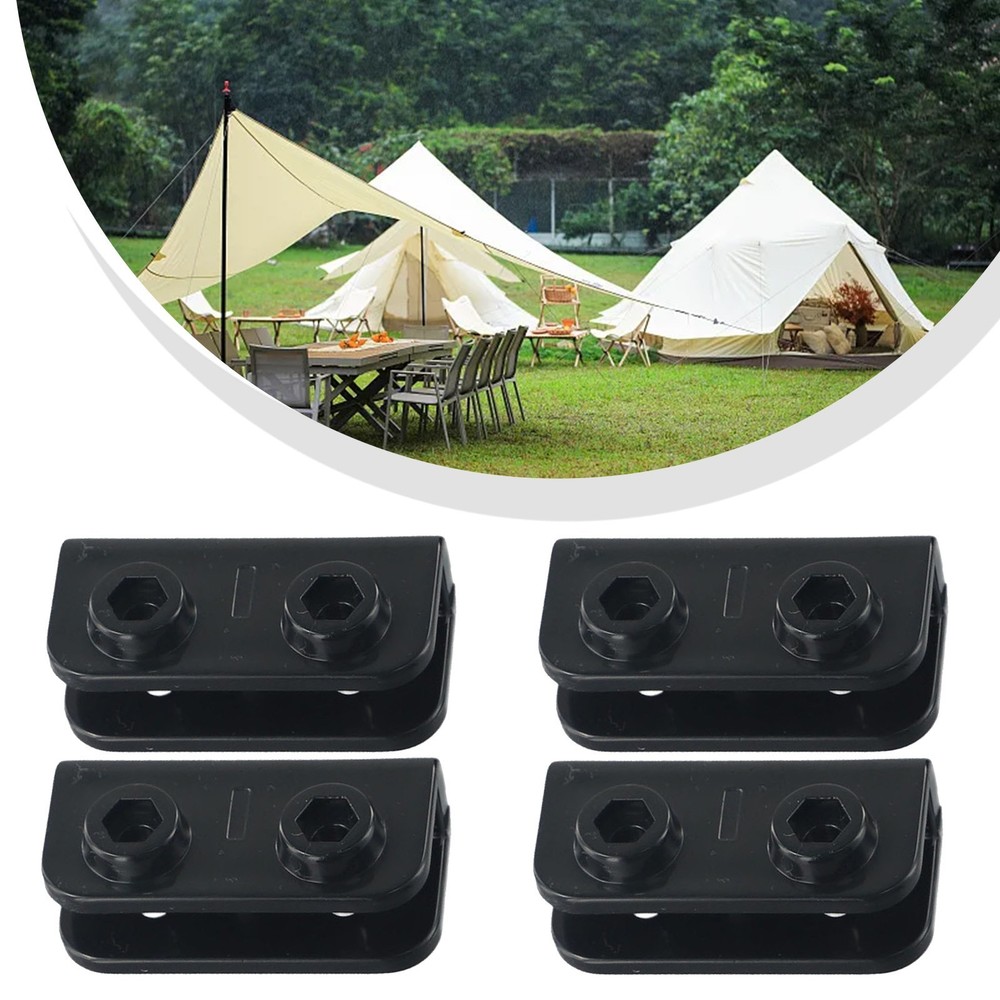 4x Rectangular Bracket Pop-up Gazebo/Replacement Tent Spare Parts Sets Practical