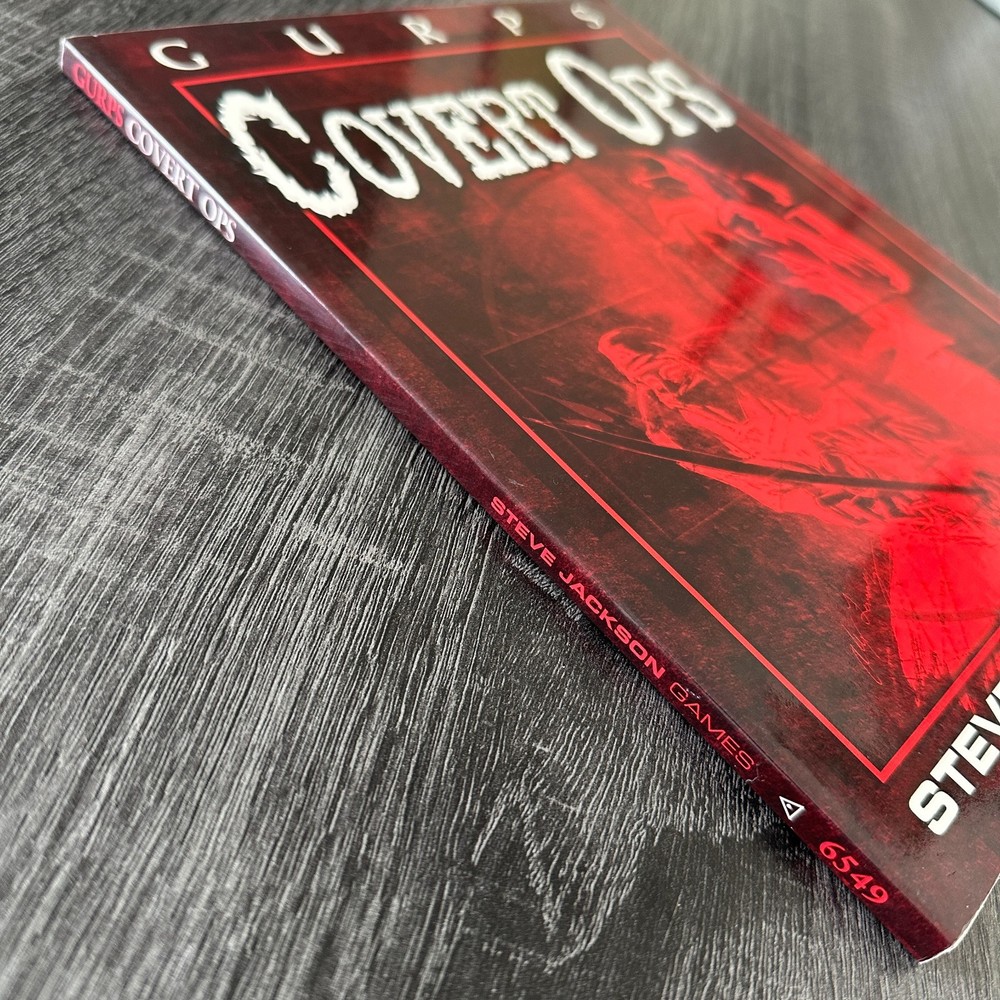 GURPS Covert Ops Steve Jackson Games RPG Softcover Book