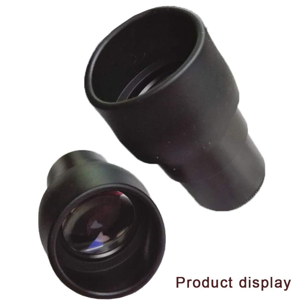 Comfortable 2PC Eyepiece Rubber Cups for Microscopes & Telescopes - 32-35mm