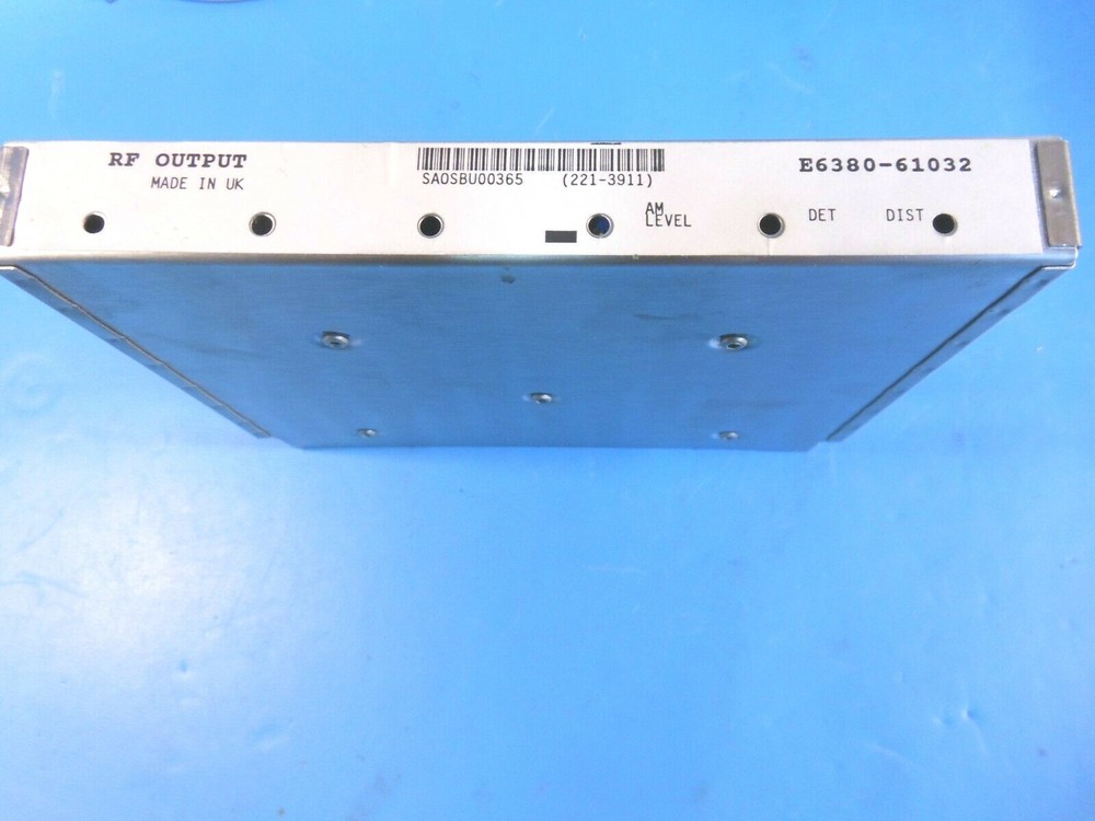 AGILENT / HP E6380-61032 RF OUTPUT MODULE