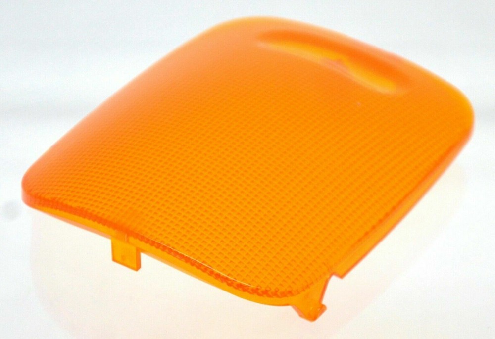 GG Dome Light Lens Rectangular Amber for 357/378/379 Peterbilt 2006+ #68980 Each