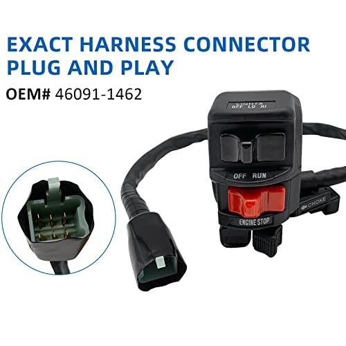 Control Switch Button Start Kill Stop Headlight for Bayou 220 KLF220 96-02