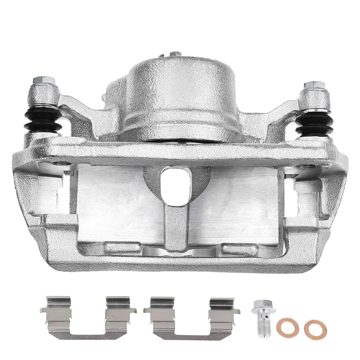 Pair Front Brake Calipers w/ Brackets for Acura ILX Honda Accord Civic CR-Z Fit